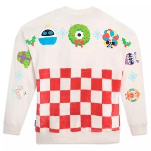 NEW Disney Pixar Christmas Holiday Spirit Jersey Sweatshirt